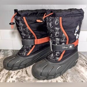Size 6 - Disney + Sorel Kids Frozen 2 Children’s Snow Boots. Olaf. Ships Fast